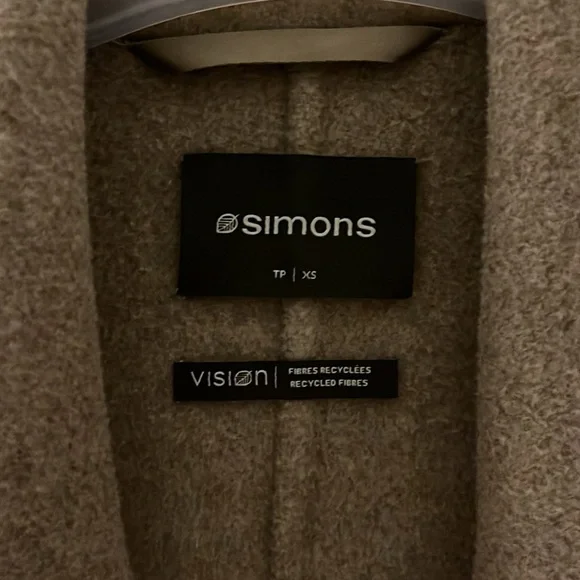 Simon’s oversized double faced overcoat - Picture 3 of 6